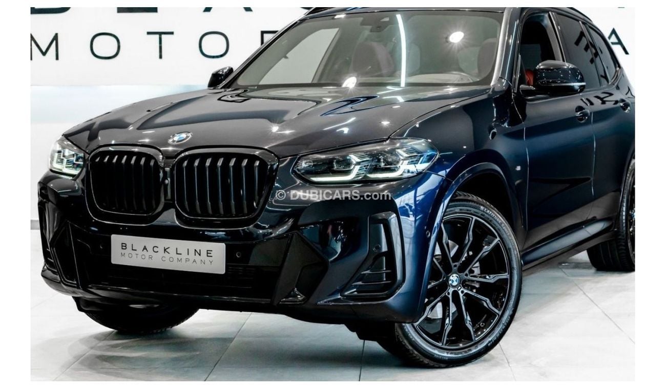 BMW X3 xDrive 30i 2022 BMW X3 xDrive30i M Sport, 2027 BMW Warranty + Service Contract, Full BMW Service His