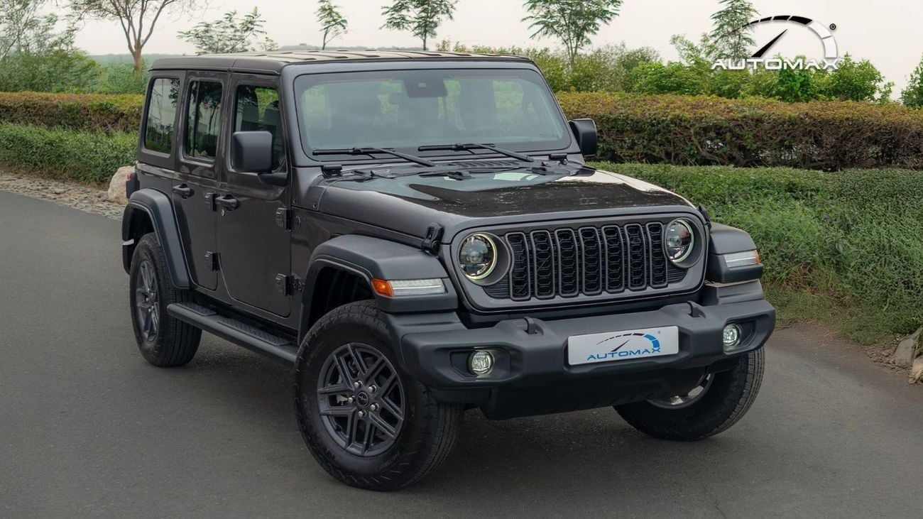 Jeep Wrangler Unlimited Sport S I4 2.0T 2025 GCC 0Km With 3 Years Or 100,000Km Warranty