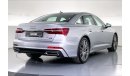 أودي A6 45 TFSI quattro S-Line | سنة ضمان مجانية | نسبة التمويل 1.99% | خالية من أضرار الفيضانات