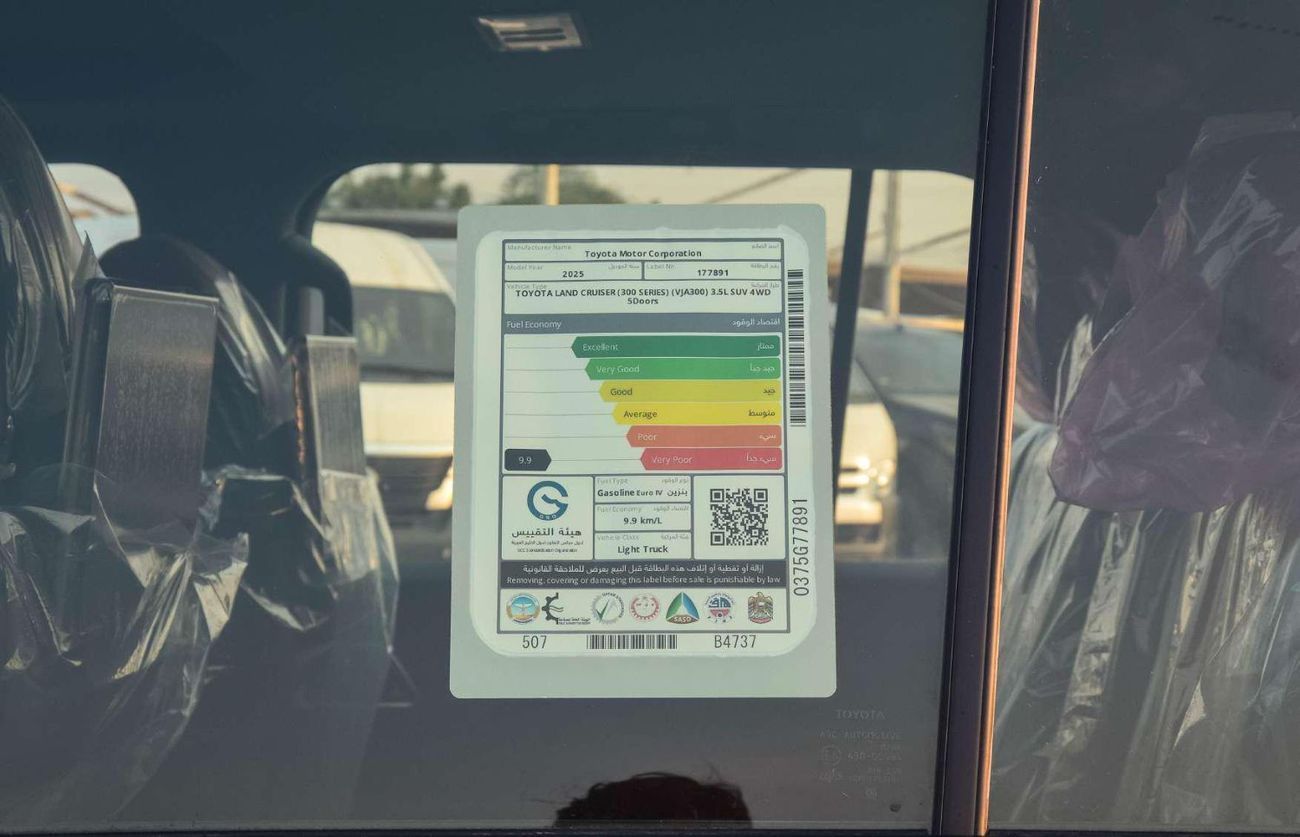 تويوتا لاند كروزر TOYOTA LAND CRUISER GR 3.5L V6 4WD PETROL SUV 2025