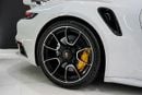Porsche 911 Turbo S 3.8L (640 HP) Convertible Cabriolet, Exclusive Manufaktur Interior, Ceramic Brakes, Dealer W