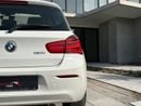 BMW 120i AED 930 P.M | 0% DOWN PAYMENT | BMW 120I | 2.0T I4 | 2019 | GCC SPECS
