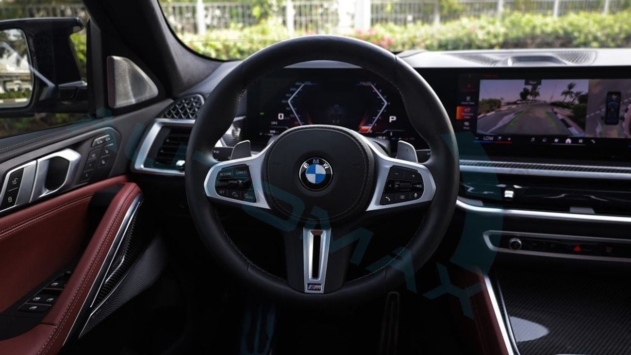بي أم دبليو X6 XDRIVE 60i M SPORT 4.4L V8 AWD 2025 GCC 7000Km With 5 Years Warranty & Service @Official Dealer