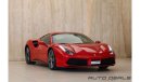 Ferrari 488 Std GTB | 2017 - GCC - Well Maintained - Best in Class - Excellent Condition | 3.9L V8