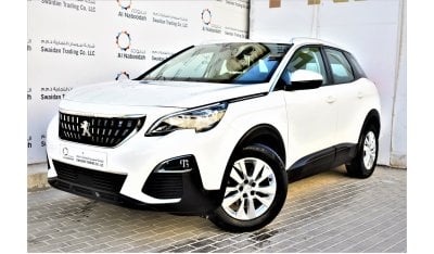 Peugeot 3008 AED 959 PM | 1.6L ACTIVE GCC DEALER WARRANTY