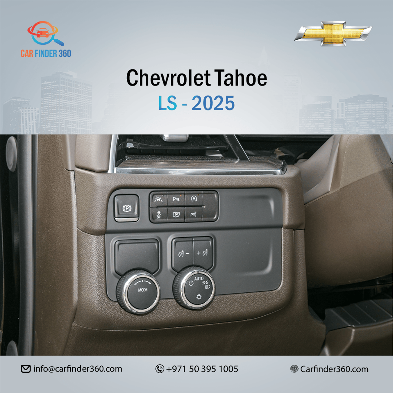 Chevrolet Tahoe LS 5.3L RWD Chevrolet Tahoe LS V8 5.3L RWD - 2025 (Export)