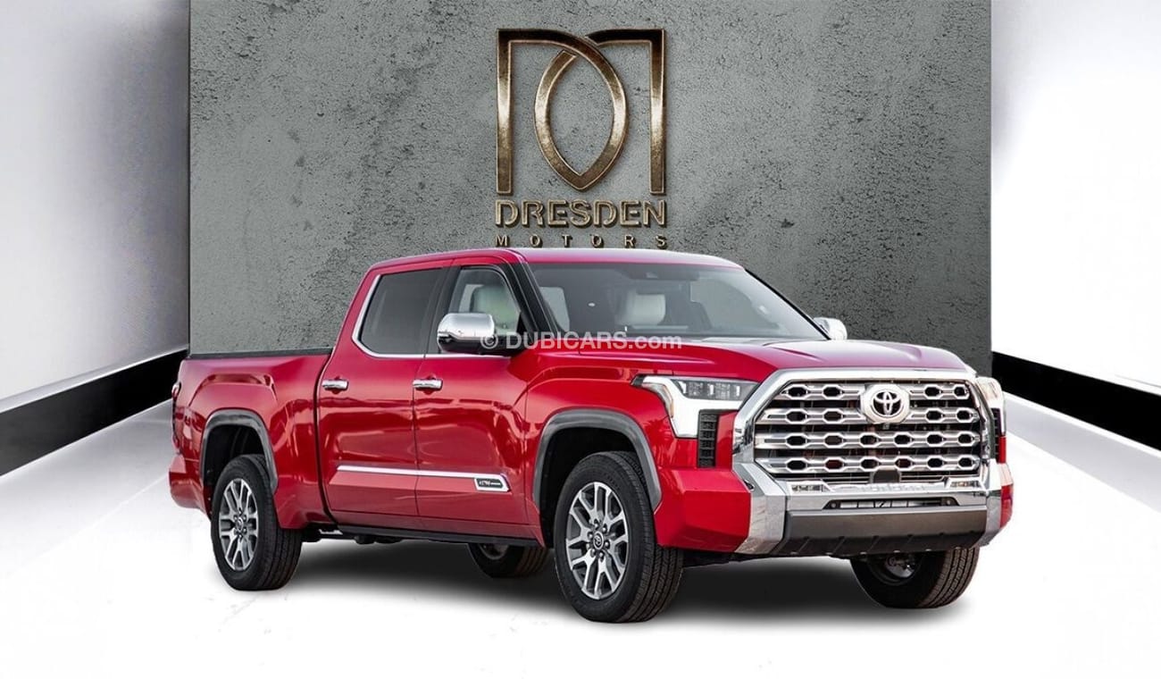 Toyota Tundra 1794 Edition 4WD CrewMax. For Local Registration +10%