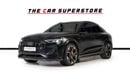 Audi etron 95 kWh Quattro SLine-GCC-Al Nabooda Warranty &amp; Service Package Until 11/2027