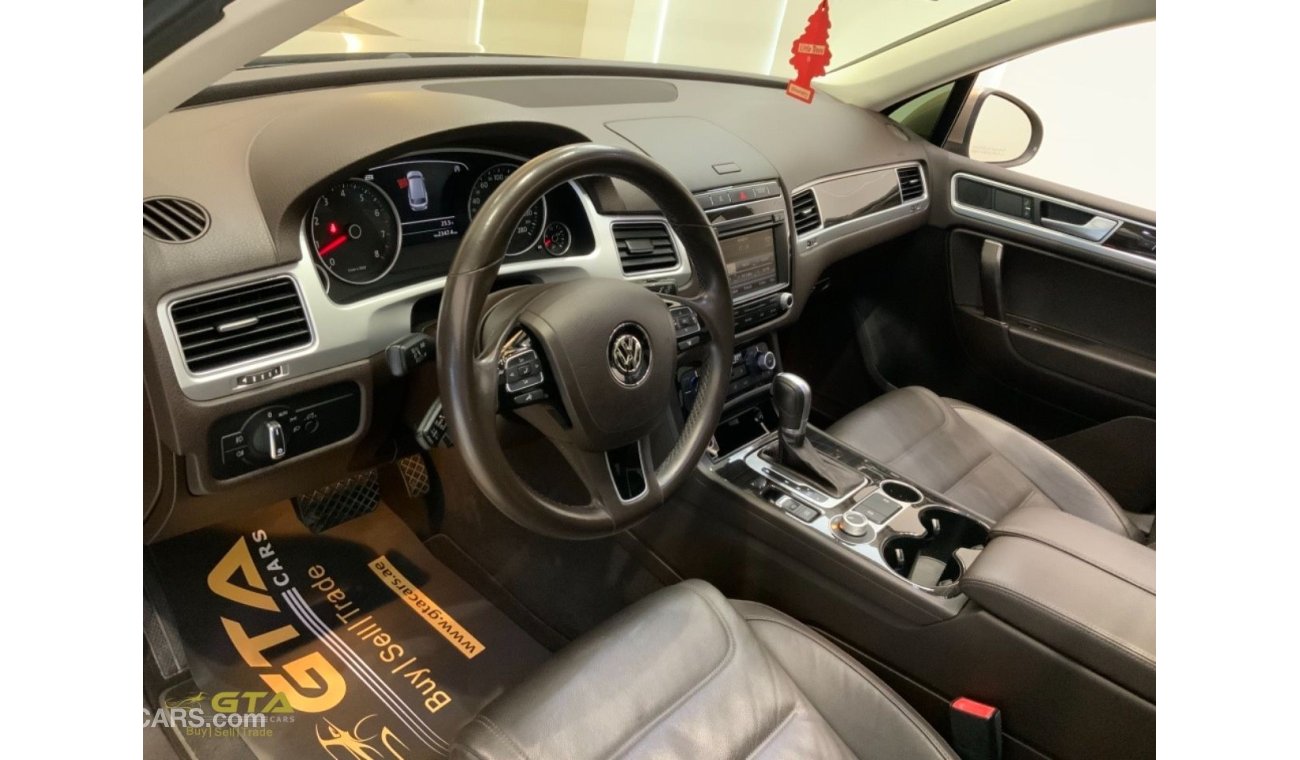 فولكس واجن طوارق 2016 Volkwagen Touareg, VW Warranty, Full VW Service History, GCC