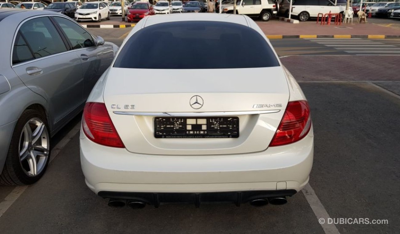 Mercedes-Benz CL 63 AMG 2009 Model Gulf specs Full service history