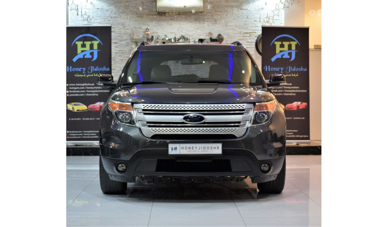 فورد إكسبلورر EXCELLENT DEAL for our Ford Explorer XLT 4WD ( 2015 Model! ) in Grey Color! GCC Specs