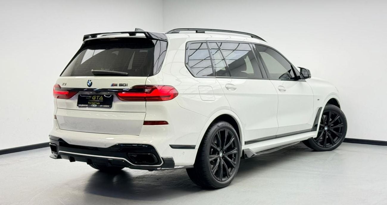 BMW X7 2022 BMW X7 M50i, 2027 BMW Warranty + Service Pack, Full BMW Service History, 7 Seater, GCC