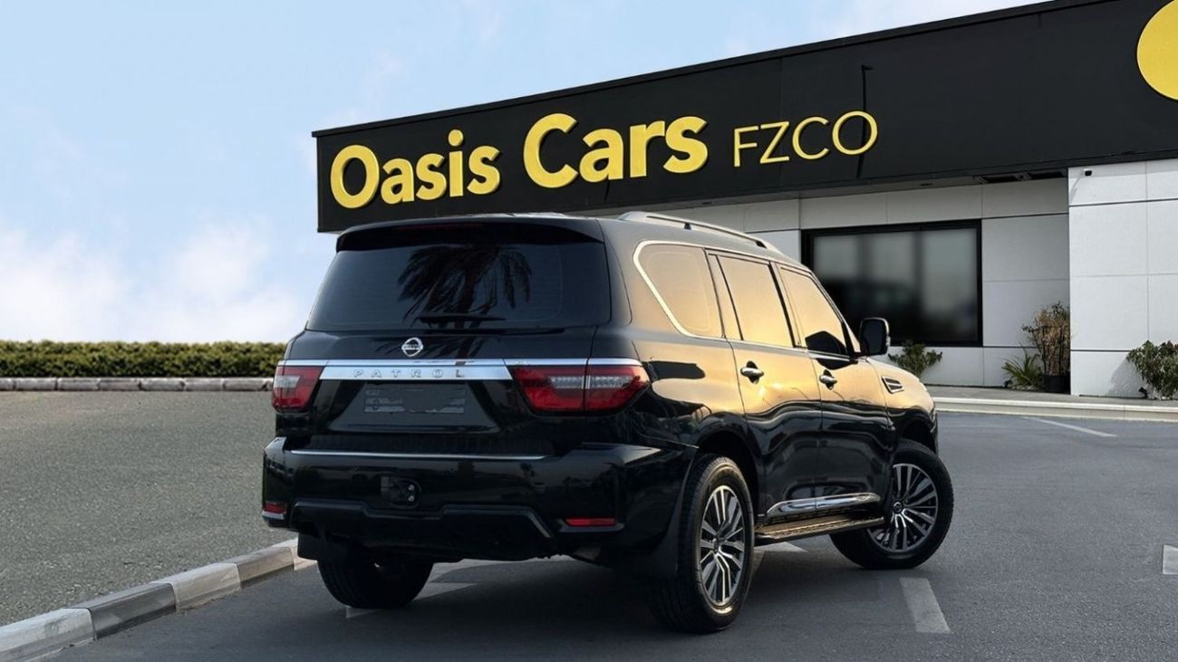 Nissan Patrol LE Titanium 2021 GCC 5.6L V8 Full Service History