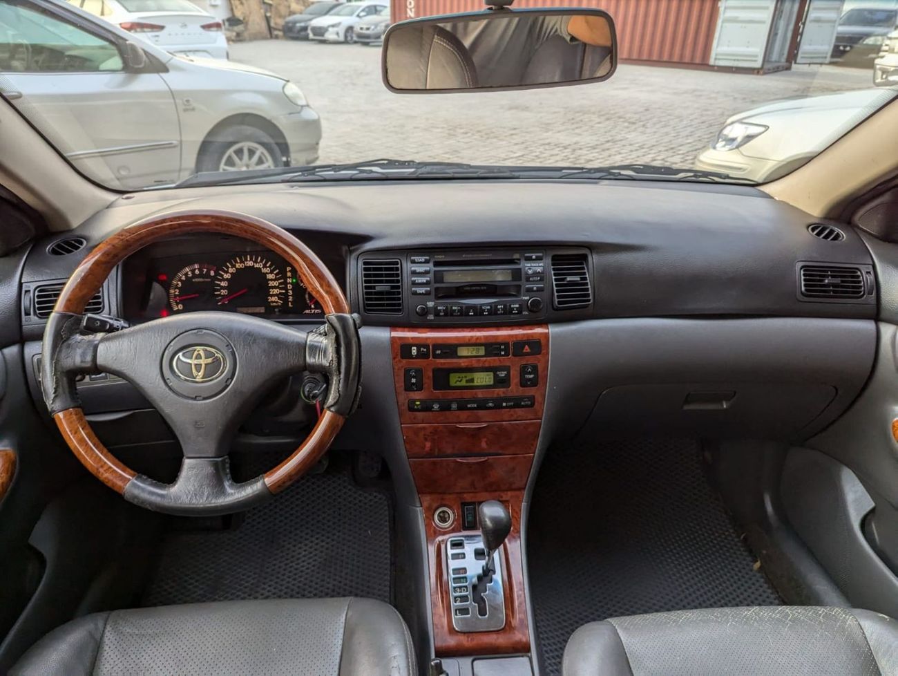 تويوتا كورولا TOYOTA COROLLA 2005 4 cylinder engine 1.8  fresh import from Taiwan Japanese car without accident no