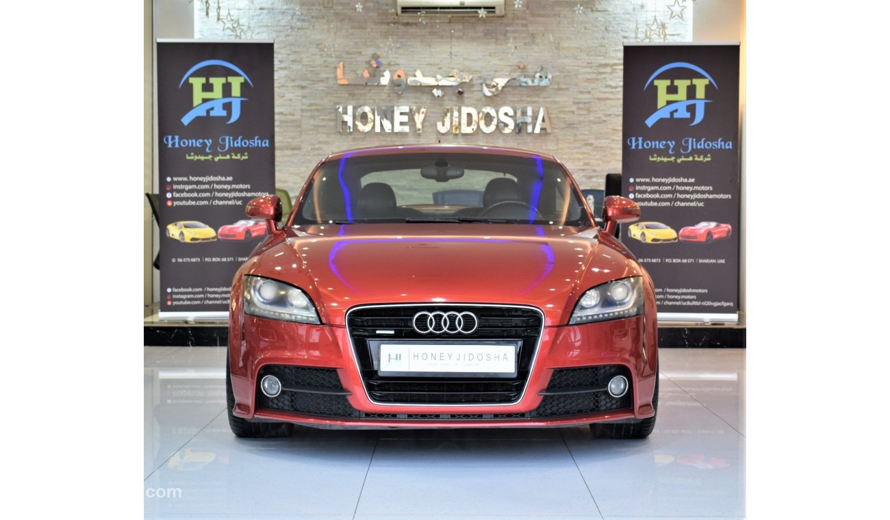 أودي TT ORIGINAL PAINT ( صبغ وكاله ) Audi TT S-Line 2012 Model!! in Red Color! GCC Specs