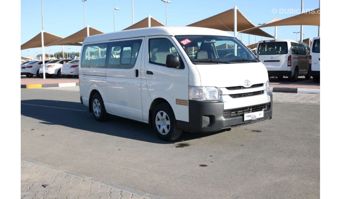 تويوتا هاياس MID ROOF 15 SEATER VAN WITH GCC SPECS