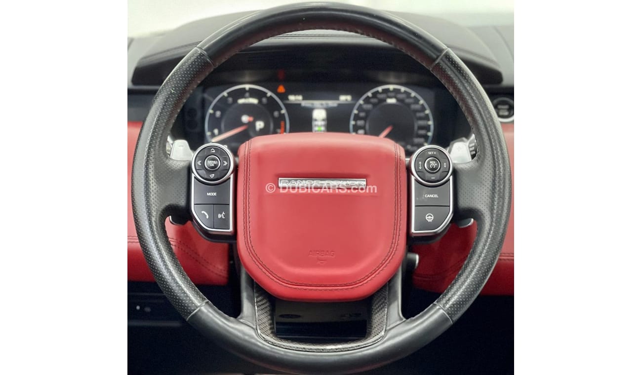 Land Rover Range Rover Sport 2016 Range Rover SVR, Full Range Rover Service History, Warranty, GCC