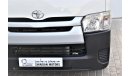 Toyota Hiace AED 1056 PM | 0% DP | 2.7L GL M/T STD GCC WARRANTY