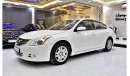 Nissan Altima EXCELLENT DEAL for our Nissan Altima 2.5 S ( 2012 Model ) in White Color GCC Specs