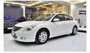 Nissan Altima EXCELLENT DEAL for our Nissan Altima 2.5 S ( 2012 Model ) in White Color GCC Specs