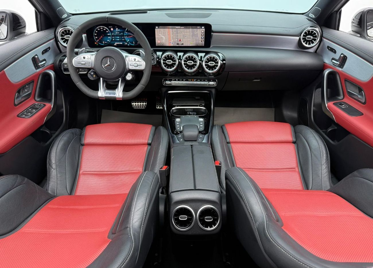 مرسيدس بنز A 45 S AMG 2021 Mercedes-AMG A 45 S 4MATIC+, 1 Year Warranty, Full Service History, GCC