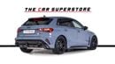Audi RS3  AL Nabooda Warranty And Service Contract-Kemora Grey-19Inch Satin Black Rims