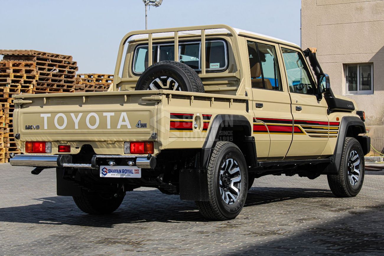 تويوتا لاند كروزر بيك آب LC79 4.0L V6 PETROL LX-Z1 4WD AT DC 2025MY