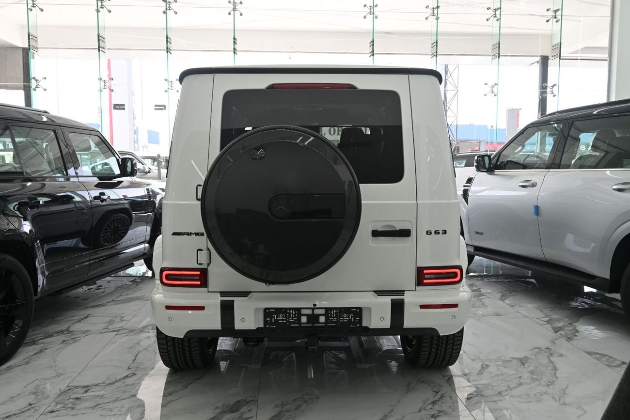 Mercedes-Benz G 63 AMG 4MATIC SUV Mercedes AMG G63 4.0-litre V8 Bi-Turbo, Model 2026 Color White