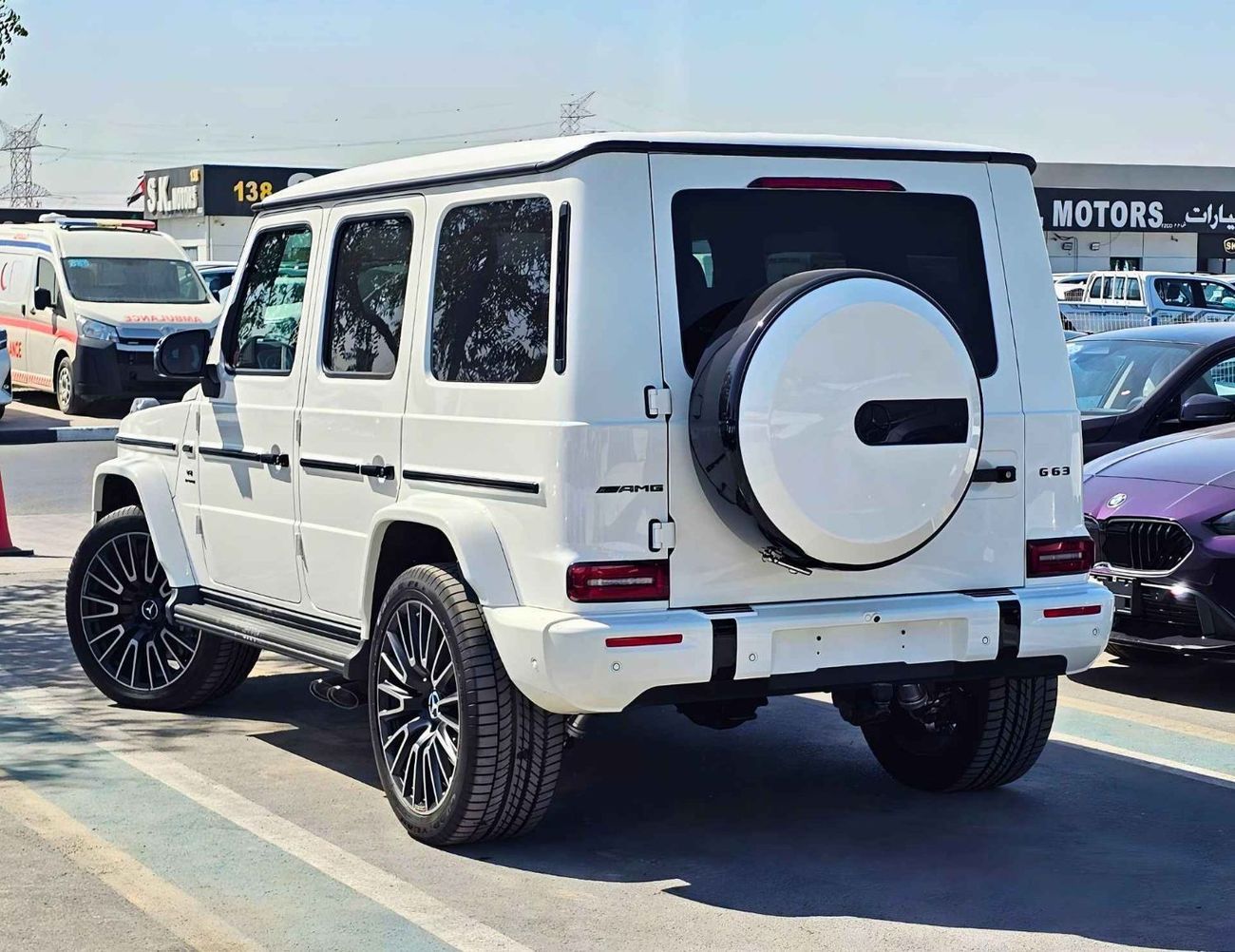 Mercedes Benz G63 AMG MERCEDES BENZ G63 AMG BITURBO / 4.0L V8 PETROL/360* CAMERA/SUNROOF WIHT LEATHER SEATS (CODE # G63BT)