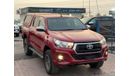 Toyota Hilux Toyota Hilux model 2019 maroon color manual gear for sale form Humera motors car very clean and good