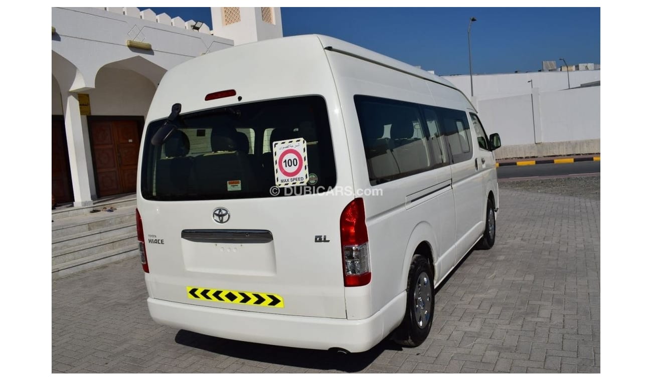 Toyota Hiace GL - High Roof LWB Toyota Hiace Highroof Bus GL, Model:2017. Excellent condition