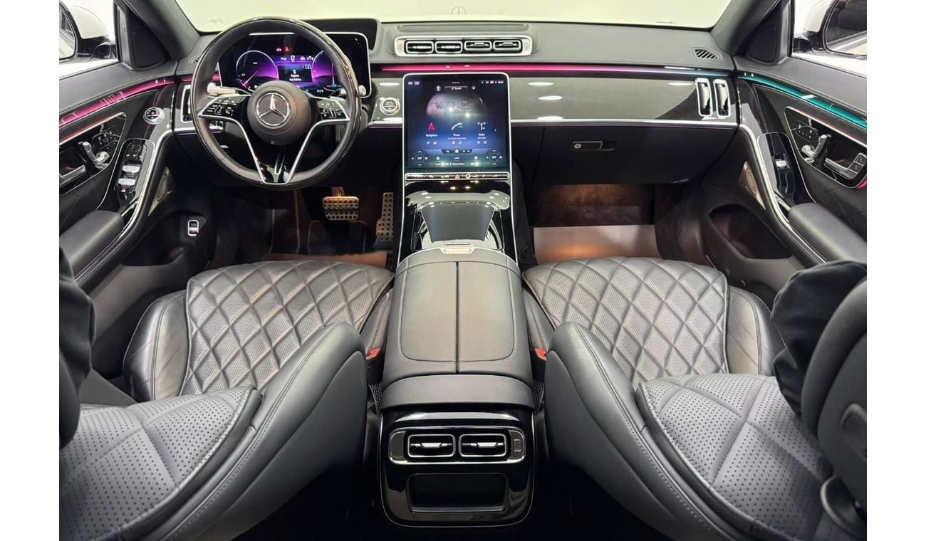 Mercedes Benz S 580 4MATIC Exclusive 4.0L 2021 Mercedes Benz S580 AMG 4MATIC, Warranty, Service History, Fully Loaded, V