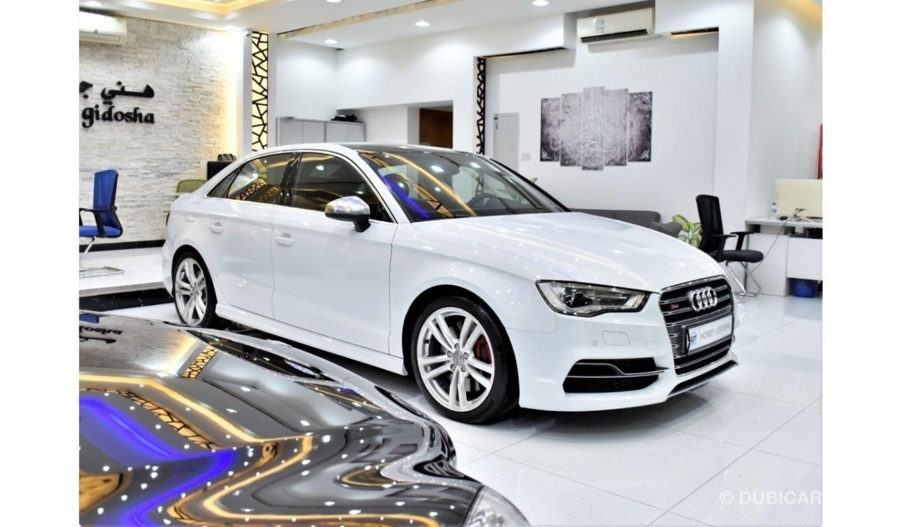 Audi S3 EXCELLENT DEAL for our Audi S3 TFSi ( 2016 Model ) in White Color GCC Specs