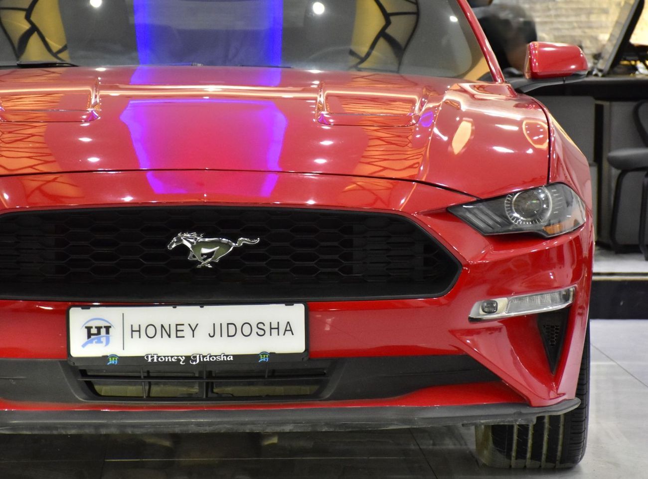 Ford Mustang EXCELLENT DEAL for our Ford Mustang ECOBOOST Convertible ( 2020 Model ) in Red Color American Specs