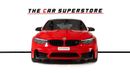 BMW M3 Competition 3.0L Rosso Corsa BMW Individual Color-Carbon Ceramic Brakes-Gold Brake Calipers