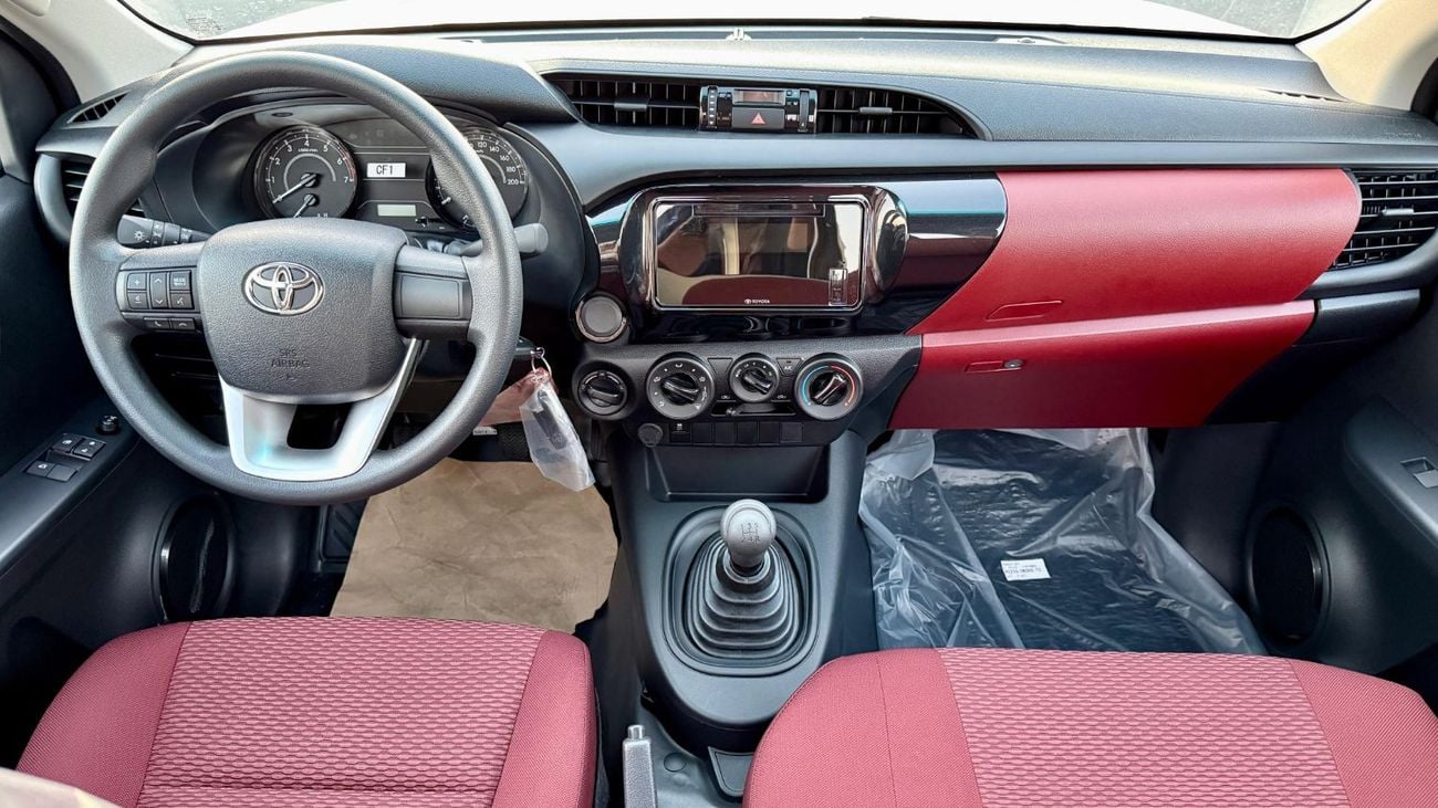 تويوتا هيلوكس TOYOTA HiLUX - SiNGLE CAB - 2.7 - (TGN126) 4WD - 2026 - WHiTE - PETROL