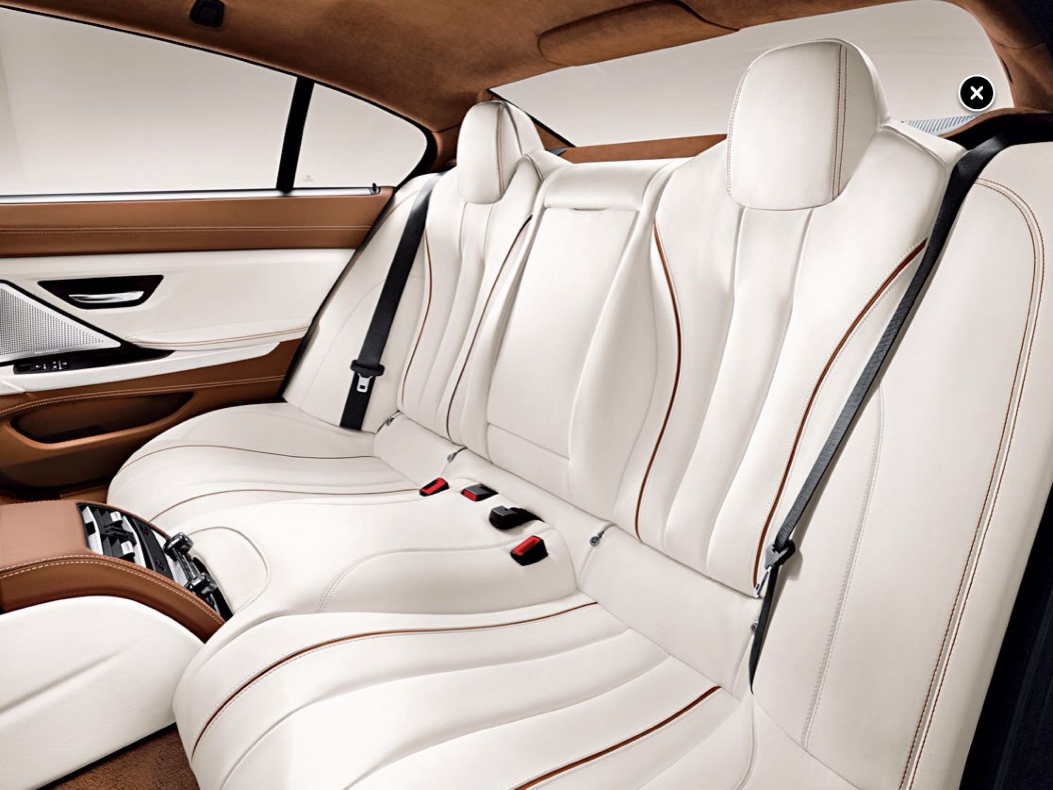 BMW M6 interior - Seats