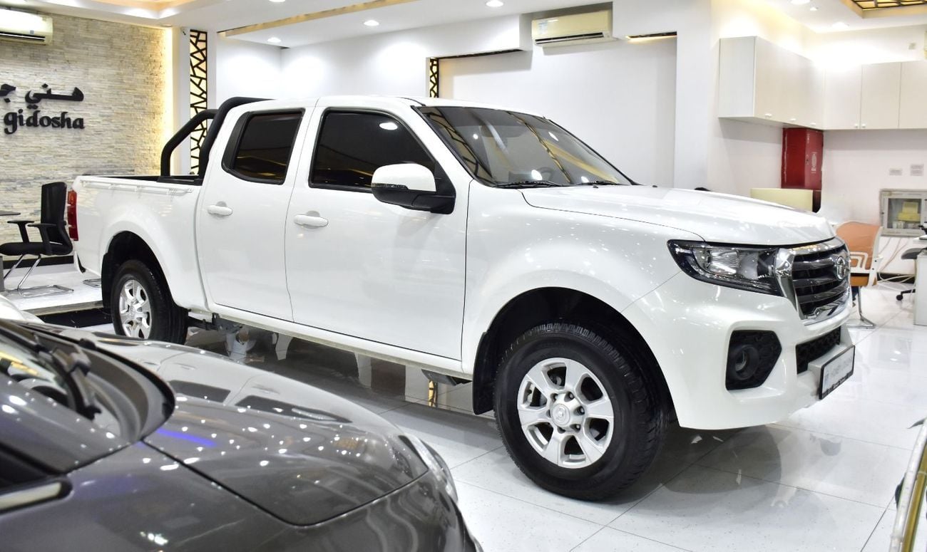 جريت وول وينغل EXCELLENT DEAL for our Great Wall Wingle 7 - 4x4 ( 2023 Model ) in White Color GCC Specs
