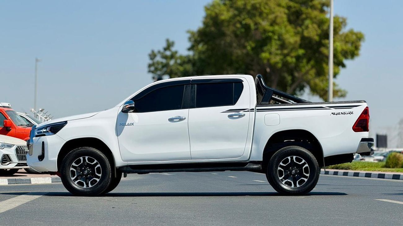 Toyota Hilux 2021| 2.8L DIESEL ENGINE | AT | RHD | HEAVY SPORTS BAR | ROOF MOUNTED LED LIGHTS | DIGITAL AC | ELEC