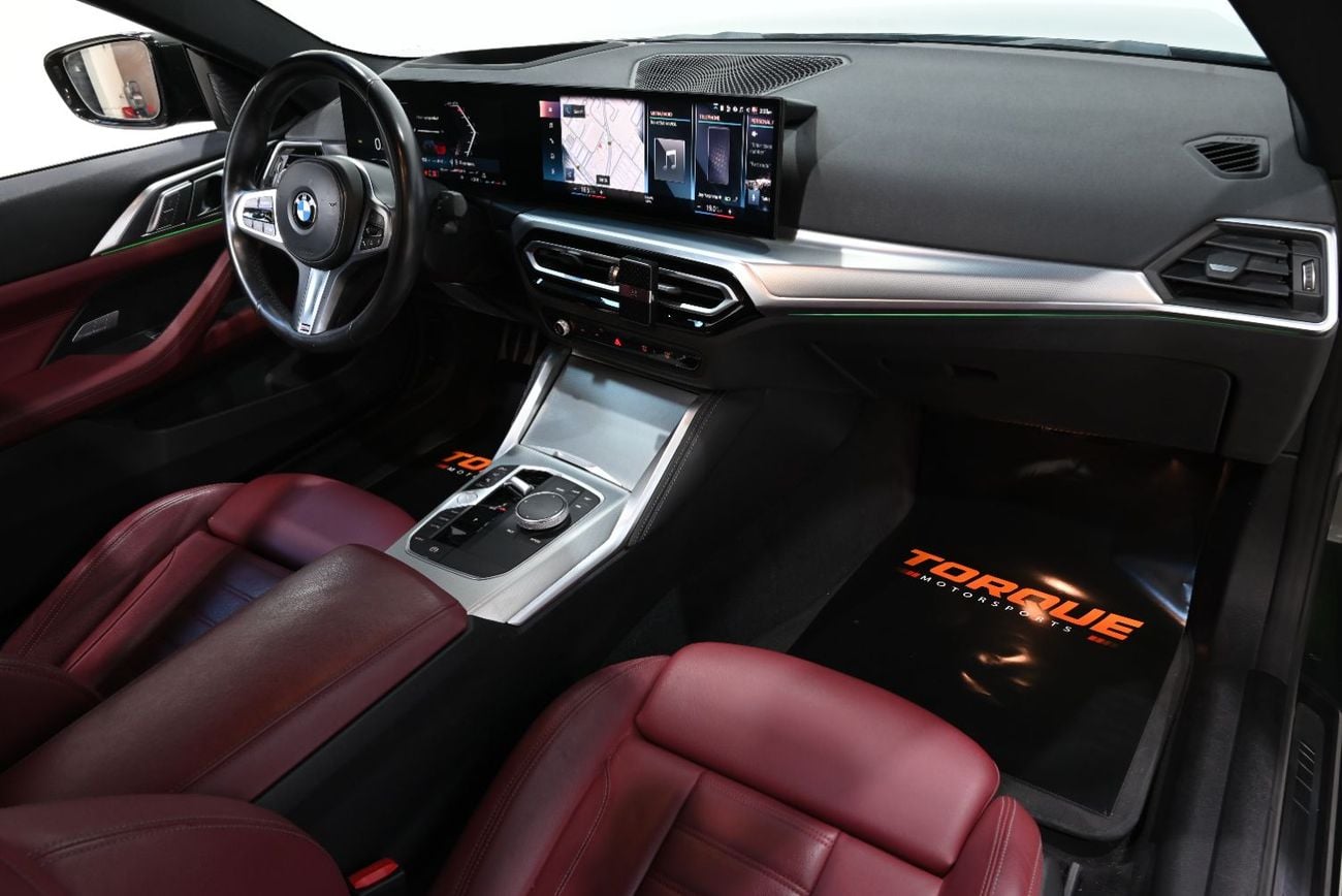 BMW 420i M SPORT 2024 BMW 420i Coupe M-Sport, 11/12/2028 BMW Warranty And Service Pack, BMW Service History, GCC