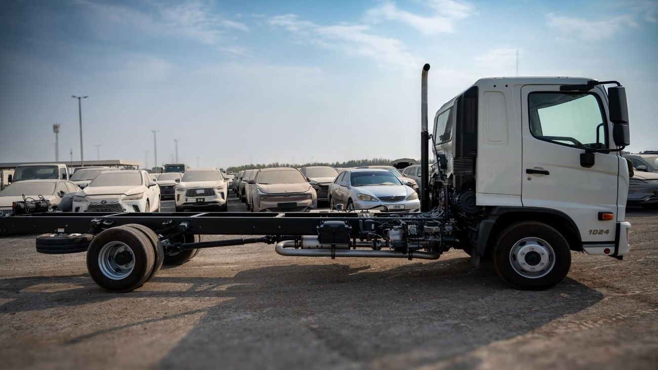 Hino 500 J08E-WF, Turbocharged Diesel