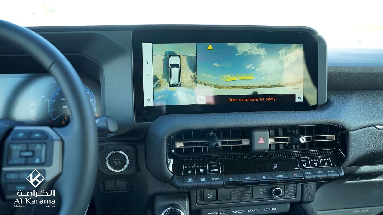 Toyota Prado Adventure 2.4L - Full Option 7 Seater SUV with 360 Camera, Radar, Wireless Charger, Seat Memory