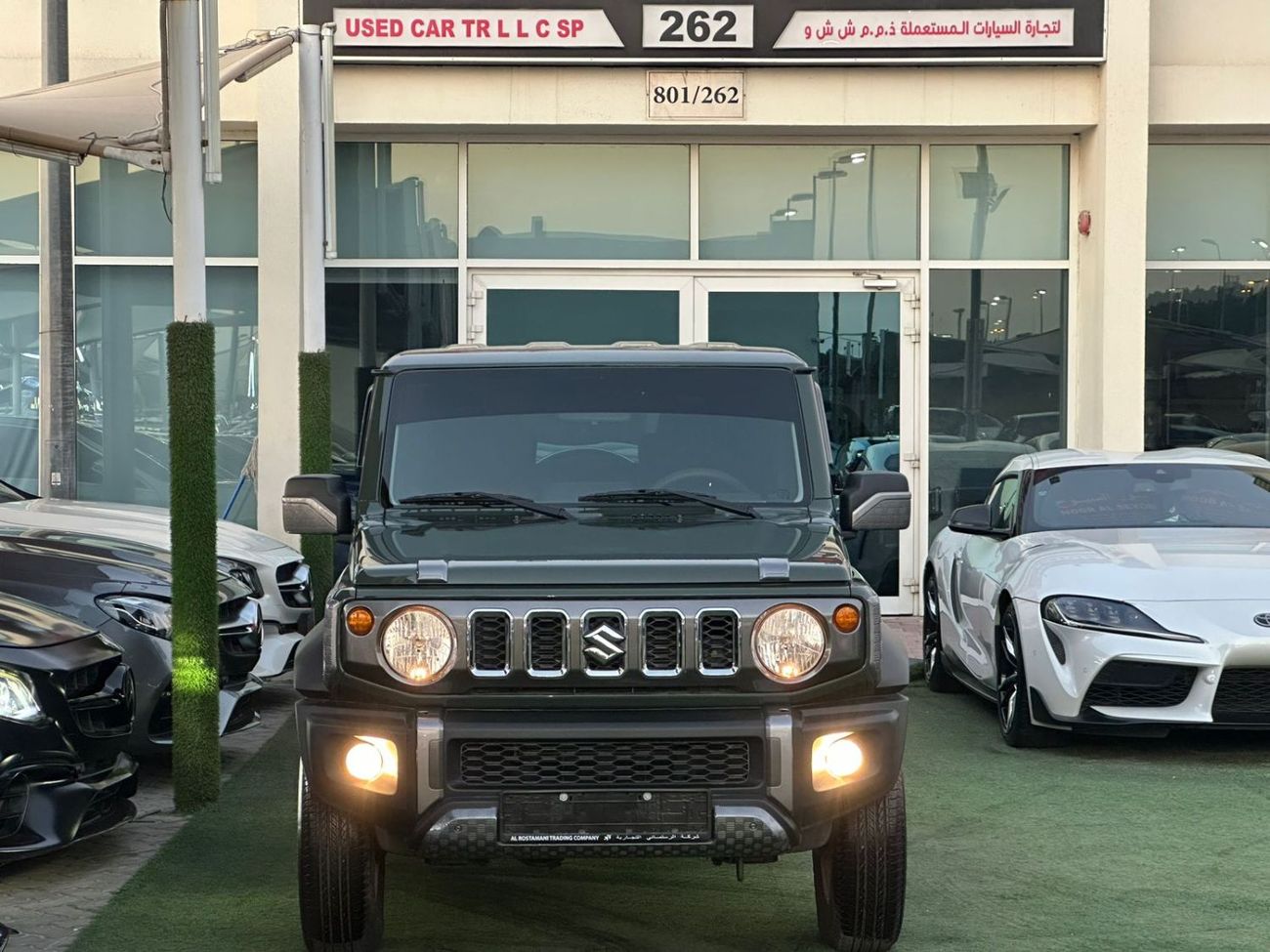 سوزوكي جيمني سوزوكى جيمينى 2025 فل ابشن جير عادى 4 ابواب تشييكات وكاله تحت الضمان صبغ وكالة