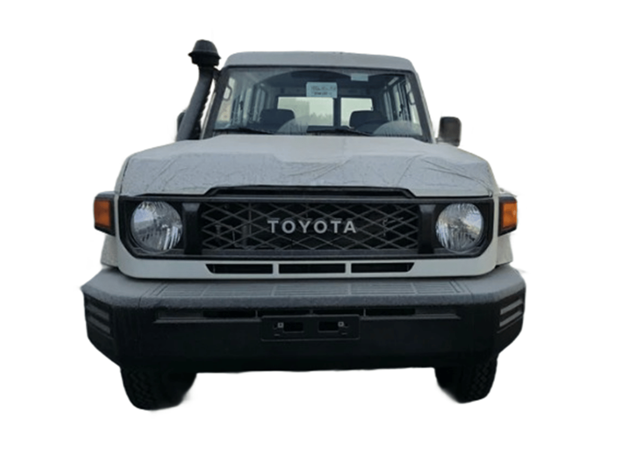 تويوتا لاند كروزر 70 ECTWAL001 - 2025 Toyota LC78 3 Doors Hardtop - 2.8L Diesel Auto – White with Grey  Interior
