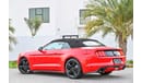 Ford Mustang Ecoboost 2.3L | AED 1,841 Per Month | 0% DP | Agency Warranty 2023!