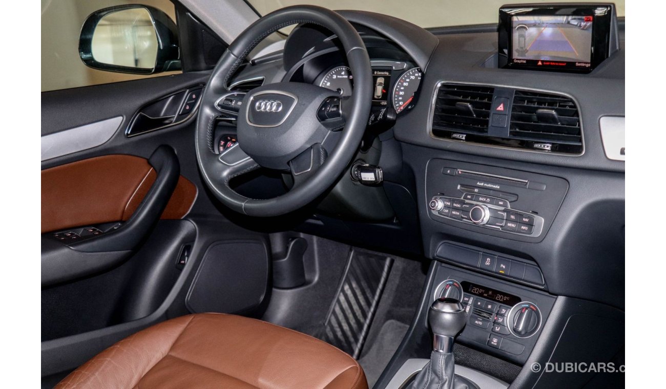 Audi Q3 Audi Q3 S-Line 35 TFSI 2016 GCC under Warranty with Zero Down-Payment.