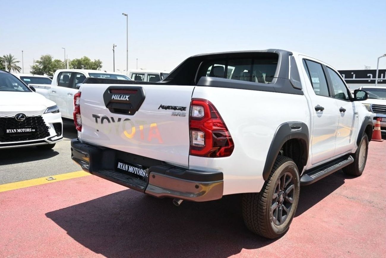 تويوتا هيلوكس تويوتا هيلوكس أدفينتشر 4.0 لتر بنزين ، بيك أب ، دفع رباعي ، 4 أبواب ، 360 كاميرا ، مثبت السرعة ، قفل