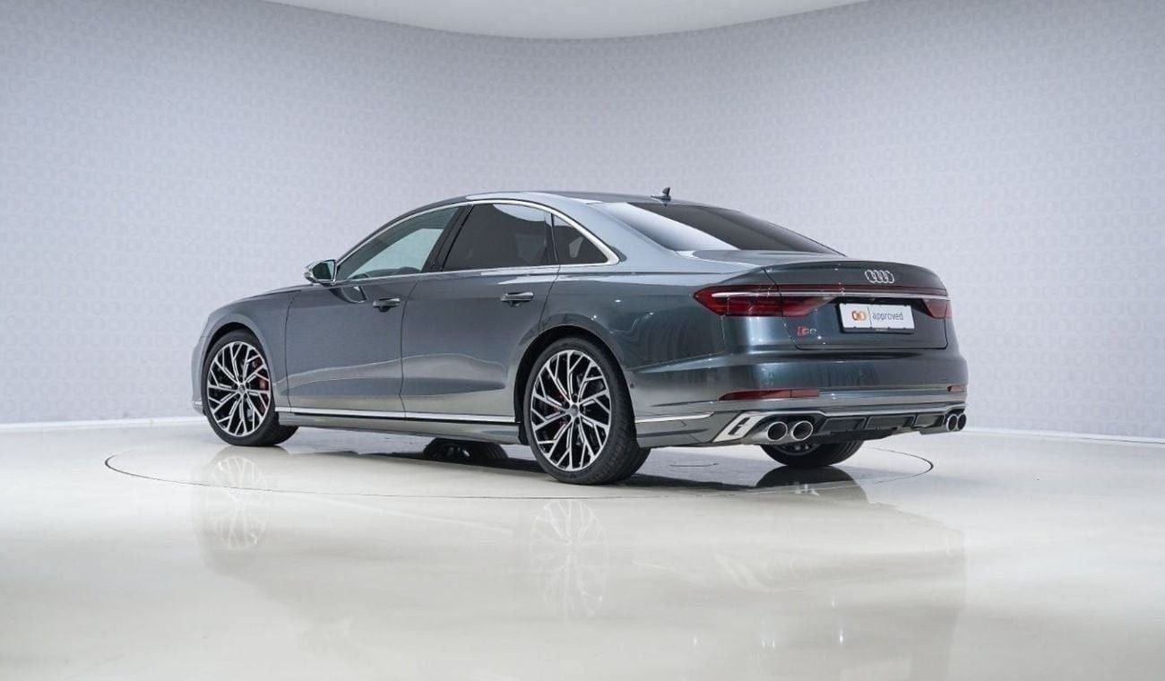 Audi S8 TFSI quattro 4.0L Special Offer | AED 6,038 PM | Up to 3 Years Unlimited Warranty | 2023 Audi A8 S8