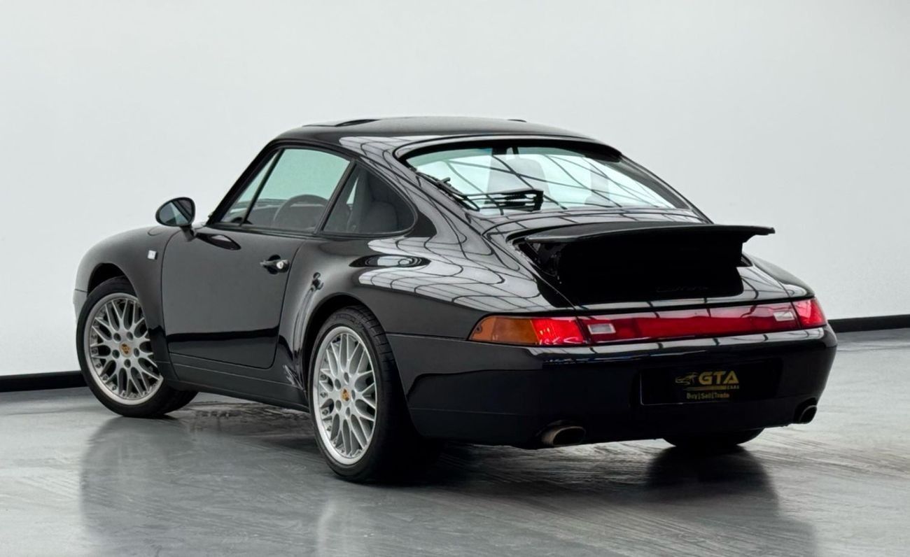 Porsche 911 1996 Porsche 993 Carrera 2 (Varioram), Service History