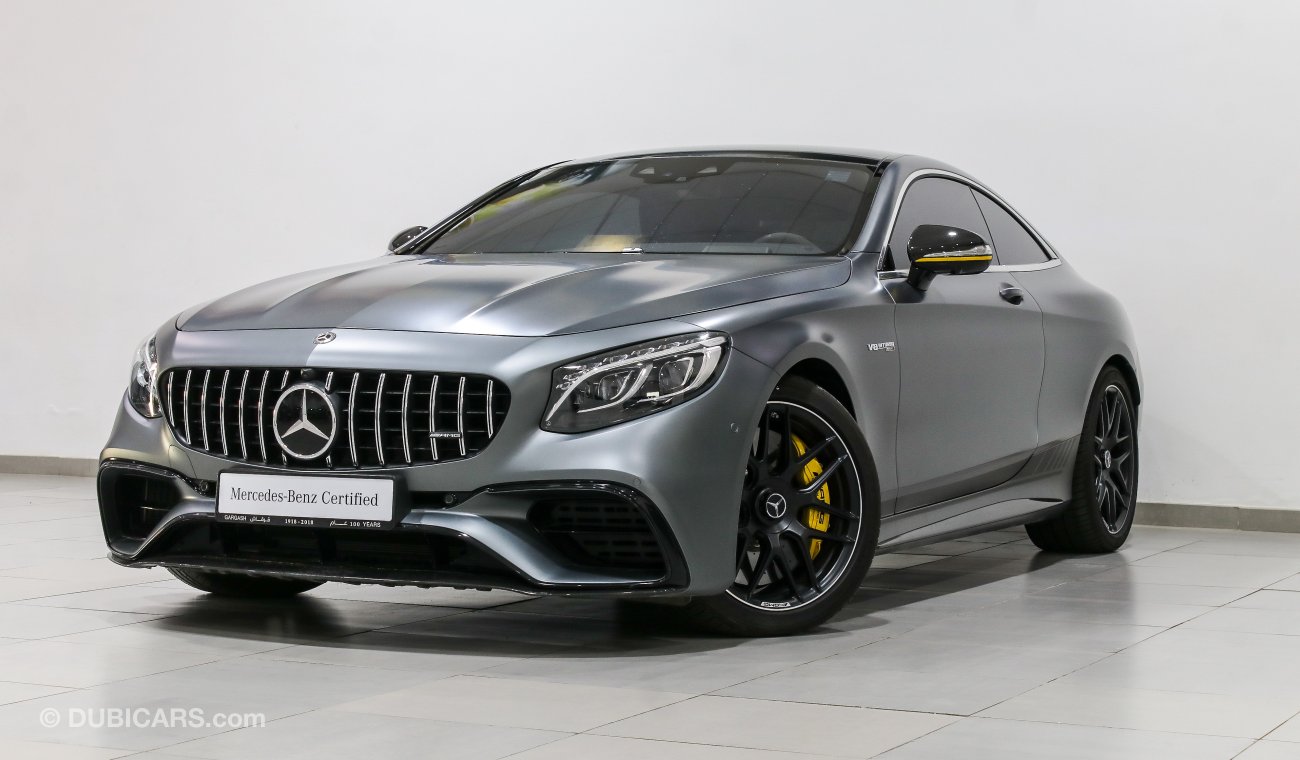 Mercedes-Benz S 63 AMG Coupe 4 Matic Yellow Night Edition